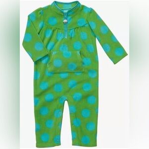 Girls Fleece Jumpsuit Outfit Cupcake Jumper One Piece Romper Creeper 18M